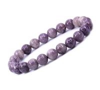 Spirituellementbien Bracelet pierre perles véritable de 8 mm AA + fleur de vie et un pochon cadeau Offert. Un véritable bijoux naturelle - idée cadeau de noel originale lithotherapie
