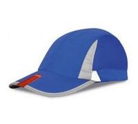 Spiro - Casquette de sport à bandes réfléchissantes - Adulte unisexe (Taille unique) (Bleu roi/Blanc) - UTPC2308 Bleu Roi/Blanc G
