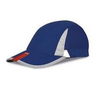 Spiro - Casquette de sport à bandes réfléchissantes - Adulte unisexe (Taille unique) (Rouge/Noir) - UTPC2308 Rouge/Noir G