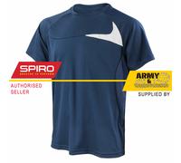 Spiro Homme Tableau Entraînement Chemise Respirant Course SPORTS T-Shirt Top Gym
