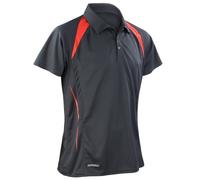 Spiro - Polo - Homme - Rouge - Noir/rouge - XXXXL