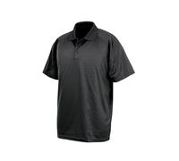 Spiro Polo Sports Respirant Texturé En Polyester Aircool Pour Gym & Training