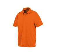 Spiro Polo Sports Respirant Texturé En Polyester Aircool Pour Gym & Training