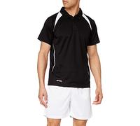Spiro Polo T-Shirt pour Homme Team Spirit XXXXL Noir/Blanc