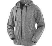 Spiro - Veste avec capuche pour femme - Fitness BC5435 (38 FR) (Gris/Noir)