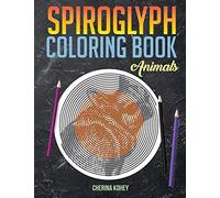 spiroglyph coloring book: Animals