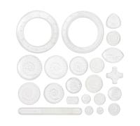 Spirograph,22 pcs Spiral Designer,Spirograph Deluxe Set,Dessin Spirale Ensemble,Multifonctionnel Spiral Designer, Mandala Designer, Creatif Pochoirs pour Peinture, Modèles de Dessin pour Enfants