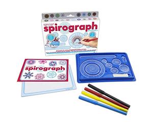 Spirograph - 34342 - Pack de Démarrage, noir, bleu, jaune, rouge