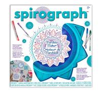 Spirograph Ensemble de dessin pour enfants : le moyen le plus simple de créer d'innombrables motifs de mandala, multicolore, à partir de 8 ans