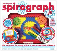 Spirograph Junior Set Créez des motifs étonnants et infinis Comprend des pièces de taille géante