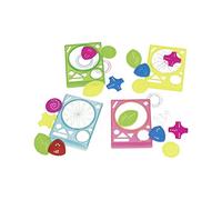 Spirograph mit 4 geometrischen Vorlagen