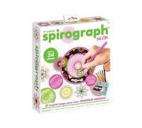 Party town Spirograph Neon - Spirographe Enfant 8 Ans | Mandala Designer | Kit Mandala Enfant | Kit Mandala Adulte | Kit Dessin Enfant | Jeu Creatif Fille 8 Ans ou Plus