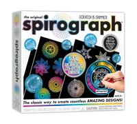 Spirograph Scratch & Shimmer - Coffret de dessin créatif à gratter et faire briller