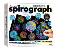 Spirograph Scratch & Shimmer | Dessins créatifs à partir de 8 Ans