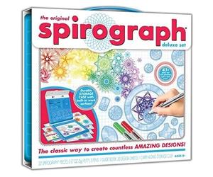 Spirographe - SPIROGRAPH - SP302 - Kit complet avec étui - 3 stylos inclus - Pour enfants et adultes