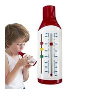 Spiromètre portable personnel de poche Spiromètre pour adultes UK, débitmètre expiratoire pour surveiller la fonction pulmonaire, spiromètre pour entraînement de respiration profonde adultes