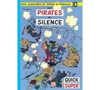 Spirou et Fantasio - Tome 10 - Les Pirates du silence - André Franquin - Dupuis - cartonné - Bande dessinée