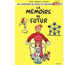 Spirou et Fantasio - Tome 57 - La mémoire du futur Sophie Guerrive (Auteur), Benjamin Abitan (Auteur), Olivier Schwartz (Illustration)