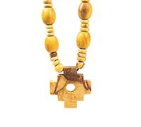 Spiru Palo Santo Collier chamanais avec croix Inka