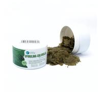 Spirulina - Chlorella Flakes Plantasebuario 100 ML, Aliment en Flocons à Base d'algues, pour Tous Types de Poissons