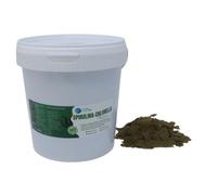 Spirulina - Chlorella Flakes Plantasebuario 1000 ML, Aliment en Flocons à Base d'algues, pour Tous Types de Poissons