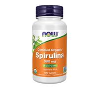 NOW FOOD SPIRULINA Organical Boost Antioxydant Chlorelle Comprimés Spiruline Pre