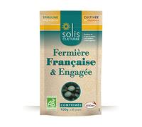 Spiruline Bio Française en Comprimés | 100g soit 200 comprimés | Certifiée AB Ecocert | Pratique & Sans Goût | Riche en Fer & Protéines | Phycocyanine | Ferme Provençale depuis 2012