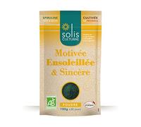 Spiruline Bio Française en Poudre | 100g | Certifiée AB Ecocert | Idéale Smoothies & Recettes | Riche en Fer & Protéines | Phycocyanine | Ferme Provençale depuis 2012