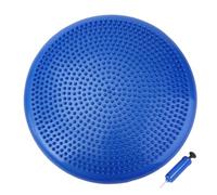 SpirWoRchlan Coussin d'équilibre physio, coussin de stabilité d'air, coussin sensoriel gonflable pour chaise, pompe incluse, bleu