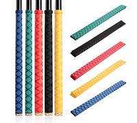 SpirWoRchlan Gaine de canne à pêche antidérapante de 1 m, gaine thermorétractable avec antidérapant et imperméable pour poignée de pêche, gaine de protection thermorétractable, noir, 30 mm