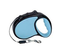 SpirWoRchlan Longe Laisse pour chien avec cordon télescopique Bleu 3 m