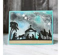 SpirWoRchlan Matrices de découpage à l’emporte-pièce Gabarits de découpage pour scrapbooking, papier photo, cartes, loisirs créatifs