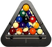 SpirWoRchlan Support de billard de précision professionnel pour 8 balles/9 balles, triangle en plastique pour un rangement serré constant, accessoire de table de billard, accessoires de billard