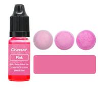 SpirWoRchlan Teinture liquide à base d'huile très concentrée pour cire de soja, cire fondue, fabrication de bougies, 16 couleurs, rose, 10 ml