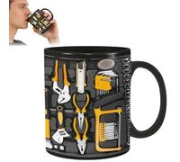 SpirWoRchlan The Ultimate Mechanic's Toolbox Mug en céramique de 325 ml pour anniversaire, Noël, Thanksgiving, anniversaire de mariage, cadeau amusant pour mari, papa (C)