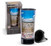 Spit Bud Circuit de course - L'ultime crachette à mâcher - Tasse portable avec couvercle, onglet pop-up, entonnoir anti-déversement, coupe-boîtes et support - Convient aux porte-gobelets - Peut