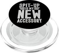 Spit up est Mon Nouvel Accessoire New Mom PopSockets PopGrip pour MagSafe