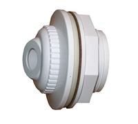 SPIRATO Spitato Buse de Remplissage pour Bassin en Acier, Buse d’Afflux, Blanc