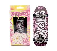 SPITBOARDS Diapason Oldschool Cruiser Pro 34 mm, configuration complète, bois 5 couches pré-monté, camions professionnels, roues à roulement 60D en uréthane souple, graphiques réels,