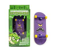 SPITBOARDS® Jeu de touches Pro 34 mm x 96 mm (complet) | Plate-forme en bois véritable | Trucks Pro avec écrous de verrouillage et bagues professionnelles | Roues Pro en polyuréthane avec roulements |