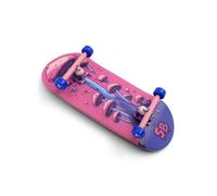 SPITBOARDS Planche à doigts en bois de 36 x 96 mm, pré-assemblée, bois à 5 couches, trucks professionnels avec écrous de verrouillage, roues à roulement CNC, graphiques réels, bande antidérapante en