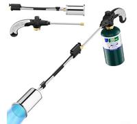 Spitfire Brûleur de torche au propane avec acier résistant à la chaleur et seau double scellé pour un fonctionnement sûr dans les tâches ménagères avec interrupteurs simples et doubles (35 (30