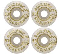 Spitfire 99Du Burner Gold 53mm Roues blanc Uni