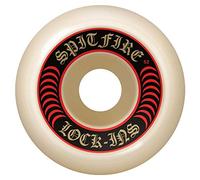 Spitfire Formula Four Lock-Ins Wheels 101a White/Red 55mm-55mm