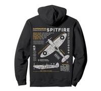 Spitfire Mk.1 | RAF British WWII Supermarine Fighter Plane Sweat à Capuche