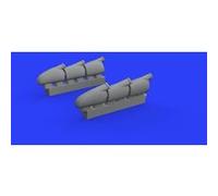 Maquette Eduard Spitfire Mk.i Exhaust Stacks For Tamiya - 1:48e - Accessories