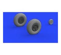 Spitfire Mk.ix Wheels 4spoke W/pattern For Tamiya- 1:32e - Eduard Accessories G