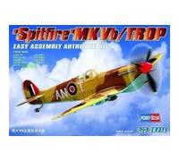 HobbyBoss Kit d'assemblage Spitfire MK VB Trop – échelle 1:72