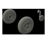 Spitfire Mk.xiv Wheels-3spoke F.airfix - 1:48e - Eduard Accessories