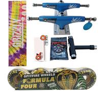 Spitfire-Roue De Skateboard Forgée Thunder Trucks,Roulements En Acier Chromé Pro,Ruban Adhésif Grip,5.25 Po,Bonne Qualité - Type 54mm 101d #B